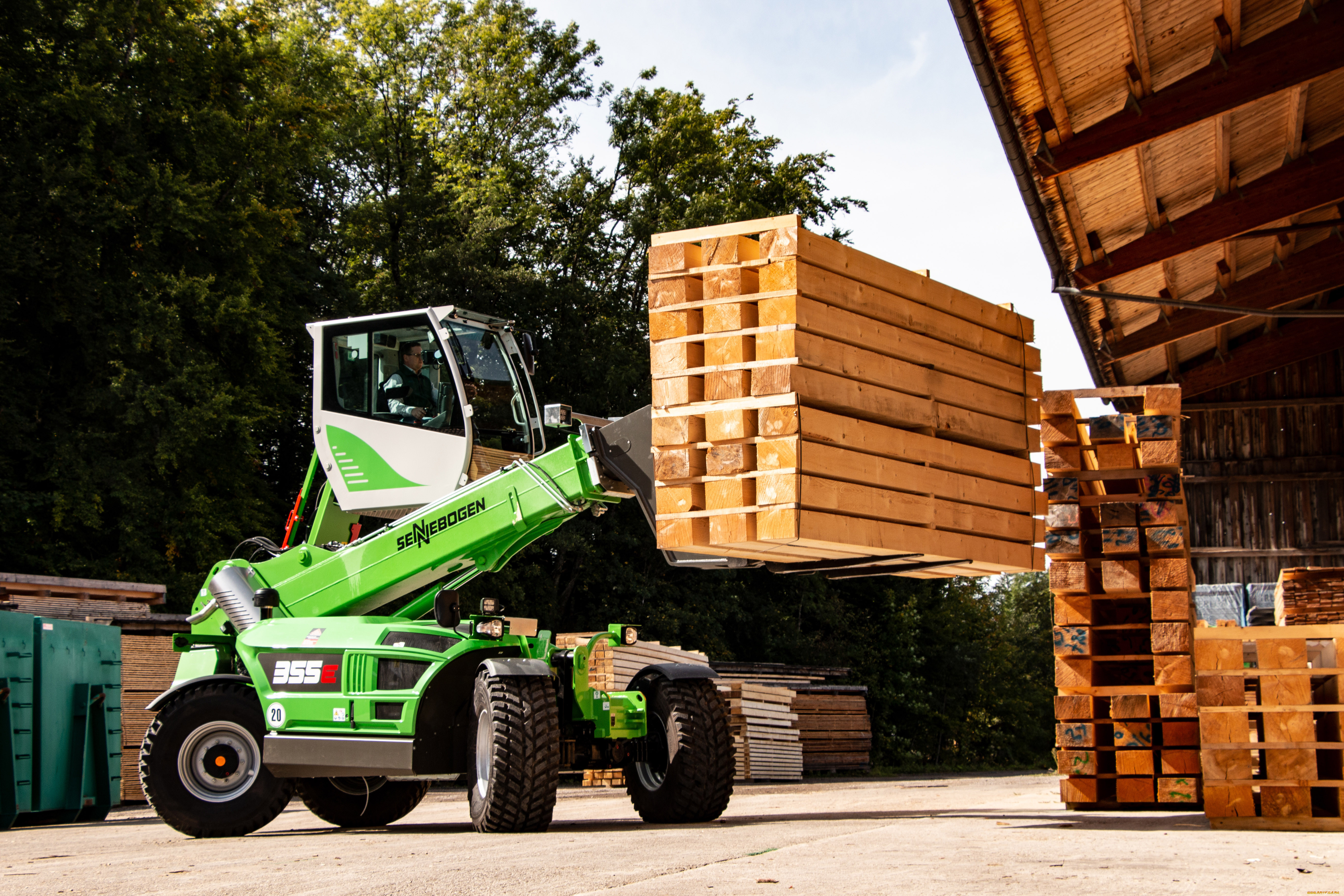 �������, ��������������, sennebogen